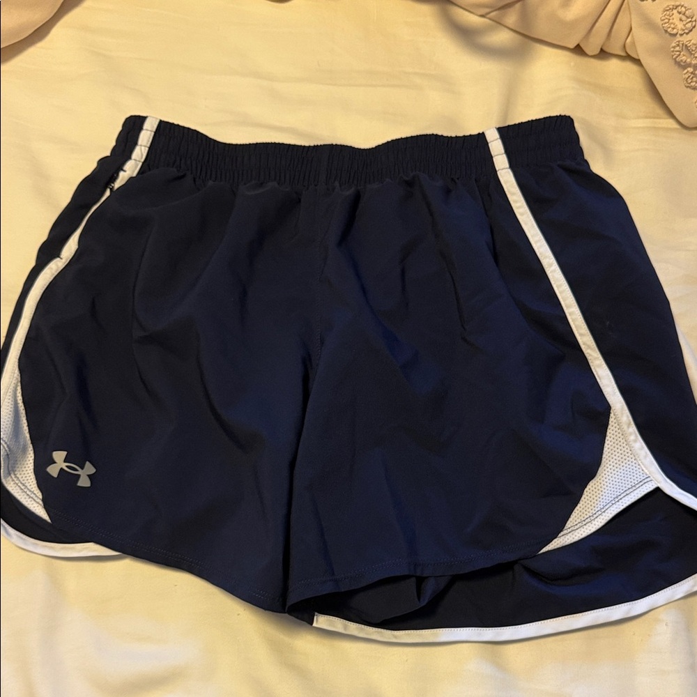 Under Armour Women's Dark Blue Athletic Shorts